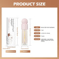 Erinde Liquid Highlighter, Face Bronzer Stick, Natural Glossy Finish, Lightweight Blendable Silky Smooth Cream Illuminator, Cruelty-Free, 01#