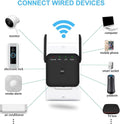 2025 Fastest Wifi Extender, Wifi Repeater, Wifi Booster, Covers up to 10000 Sq.Ft and 60 Devices, Internet Booster - with Ethernet Port, Quick