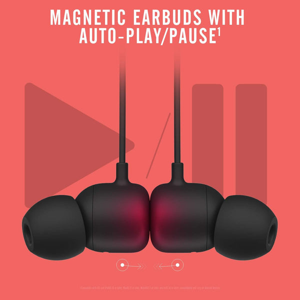 Beats Flex Wireless Earbuds - Apple W1 Headphone Chip, Magnetic Earphones, Class 1 Bluetooth, 12 Hours of Listening Time, Built-in Microphone -