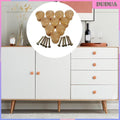 20Pcs Unfinished Wood Drawer knobs Pulls Finished, 33mm Round Mushroom Shape Wooden Cabinet Knobs Drawer Pulls Handles
