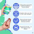 First Day Kids Multivitamin Gummies - Multivitamin for Kids Ages 4+, Delicious Strawberry & Orange, Beta Carotene, Fruit & Vegetables - Childrens