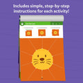 Skillmatics Scissor Skills Activity Book - Snip, Snip, Art & Craft Kit for Kids, 2 Child-Safe Scissors, 25 Fun Activities, Tiktok Viral Sensation,