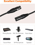 CableCreation 3Pin XLR Male to Female Balanced Microphone Extension Cable | For Speaker Mic, Mixer, PA-system, Preamp, Radio Station,Live-Stage,