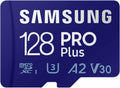 SAMSUNG PRO plus Microsd Memory Card + Reader, 128GB Microsdxc, up to 180 Mb/S, Full HD & 4K UHD, UHS-I, C10, U3, V30, A2 for Android Phones,