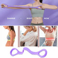 Figure 8 Fitness Resistance Band, Arm|Back Training Elastic Ropes - Pure Barre Workout Chest Arm and Shoulder Stretch Bands Exercise Equipment for