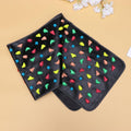 Healifty Cobblestone Foot Massage Mat 68X1X68 Inch Non-Slip Reflexology Walking Mat for Foot Pain Relief Indoor Use with Detachable Stones