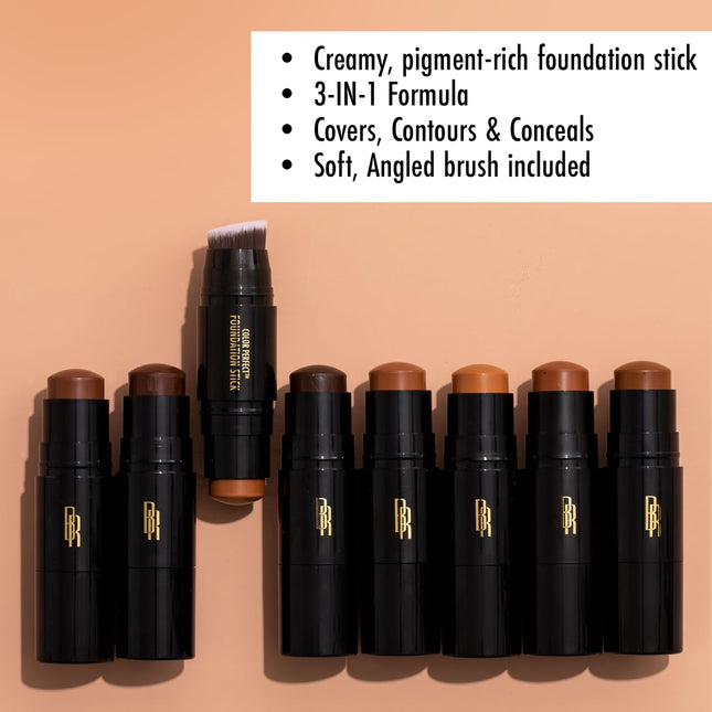 Black Radiance Color Perfect Foundation Stick with Soft Brush Applicator Duo Ã¢Â