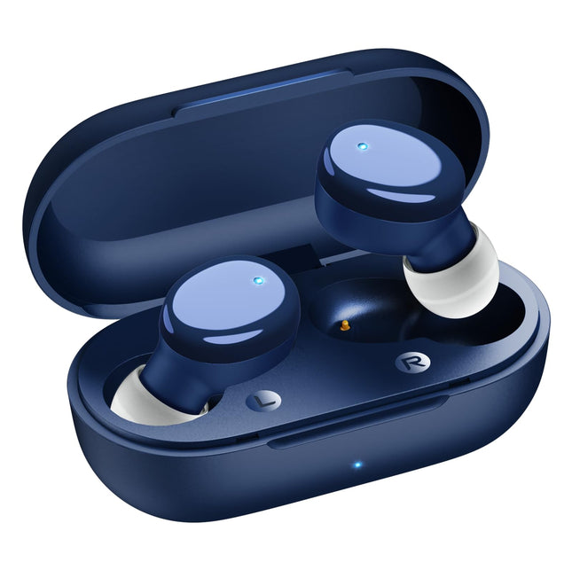 Wireless Earbuds In-Ear Headphones Bluetooth 5.3 with Built-In Mics Deep Bass Clear Call Ultralight Headsets up to 30H P