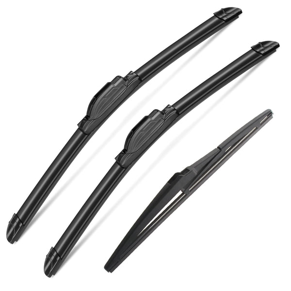 3 Wipers Set for Jeep Grand Cherokee 2014 2015 2016 2017 2018 2019 2020 2021, Windshield Wiper Blades Original Equipment Replacement Front and