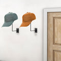 TiciKim Pack of 4 Cowboy Hat Rack Metal Hat Holder Wall Mounted Hat Hanger for Wall Display, Cowboy Hat Holder Organizer Multifunctional Organizer