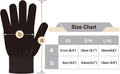 Evridwear Men Moisturizing Cotton Gloves with Touchscreen Fingertips for Eczema Beauty Cosmetic Dry Hands Sensitive Irritated Skin Therapy