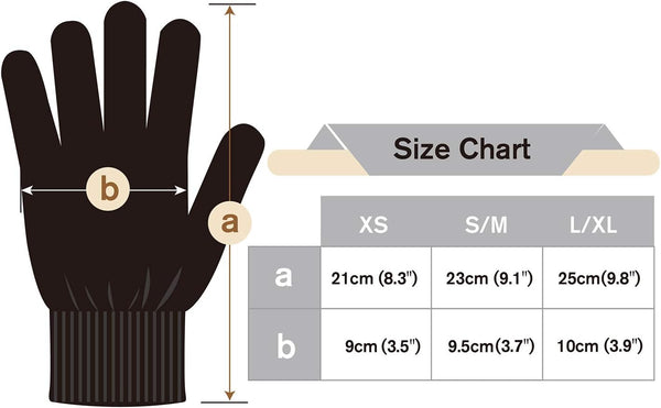 Evridwear Men Moisturizing Cotton Gloves with Touchscreen Fingertips for Eczema Beauty Cosmetic Dry Hands Sensitive Irritated Skin Therapy