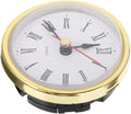 Classic Clock Craft Quartz Movement 2-1/2 (65mm) Round Clocks Head Insert Roman Number