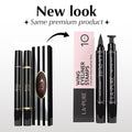 Waterproof Eyeliner Stamp - 2 Wingliner Black Make up Pens, Vamp Style Wing, Smudgeproof & Sweatproof, Perfect Cat Eye Look, Long Lasting Liquid