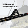 Fiblink 1-Piece Saltwater Offshore Trolling Rod 6-Feet Big Game Rod Conventional Boat Fishing Pole 6' - 1pc - 50-80lbs Straight