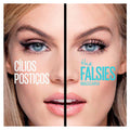 Maybelline Volum' Express the Falsies Washable Fiber Mascara, Volumizing and Separating Make up Formula, Very Black, 1 Count