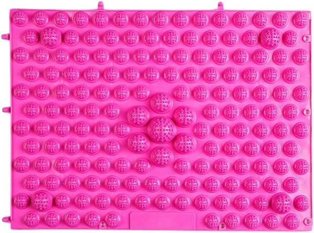 2Pcs Foot Massage Mat Acupressure Reflexology Pad for Heel Arch and Toe Relief Durable Foot Massager Tool for Home Offic