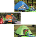 2 Person Instant Pop Up Lightweight Camping Tent, Outdoor Easy Set Up Automatic Family Travel Tent,Portable Backpacking Ultralight Waterproof