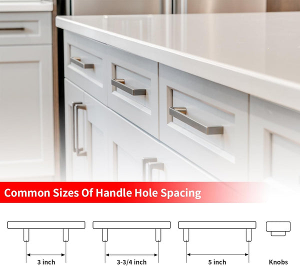 RUITOOL Cabinet Hardware Jig Tool, Aluminium Alloy Cabinet Handle Install Template Tool, Adjustable Punch Locator Drill Template Guide, Cabinet