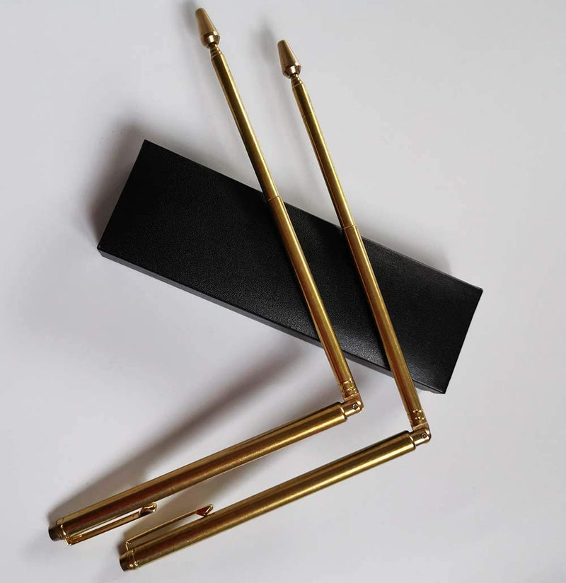 Dowsing Rods - Retractable Pen Shape and Portable Divining L Rods(2pcs) - Gift Box Packing - Ghost Hunting Tools, Divining Water, Treasure, Buried