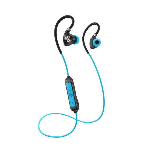 Jlab Fit 2.0 Bluetooth Enabled Wireless Sports Earbuds, Bluetooth 4.1, 10Mm Titanium Drivers, 6 Hour Battery Life, IP55 