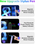 Gnanlen iPad Pencil 2nd Generation with Magnetic Wireless Charging, Same as Apple Pencil 2nd Generation,The Pen Compatible with iPad Pro 11 in