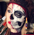 Go Ho Makeup Clown Black Cream-Blendable Stick - Face Body Paint for Professional SFX, Cosplay Costume - Safe Facepaint, Nose & Lip Smacking, Eye