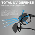 LIFT Safety Quest Safety Glasses (Black Frame/Smoke Lens), One Size (EQT-12KST) Medium