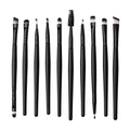 Makeup Brushes ZHIYE Make up Brush Set 20 Pcs Professional Face Eyeliner for Foundation Blush Concealer Eyeshadow with Travel Black