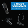 BlueParrott C300-XT Noise Canceling Bluetooth Headset – Hands-Free Wireless Headset, Perfect For High-Noise Environments, Long Wireless Range with