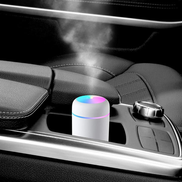 Colorful Cool Mini Humidifier, Essential Oil Diffuser, Aroma Essential USB Personal Desktop Humidifier for Car, Office Room, Bedroom Etc,2