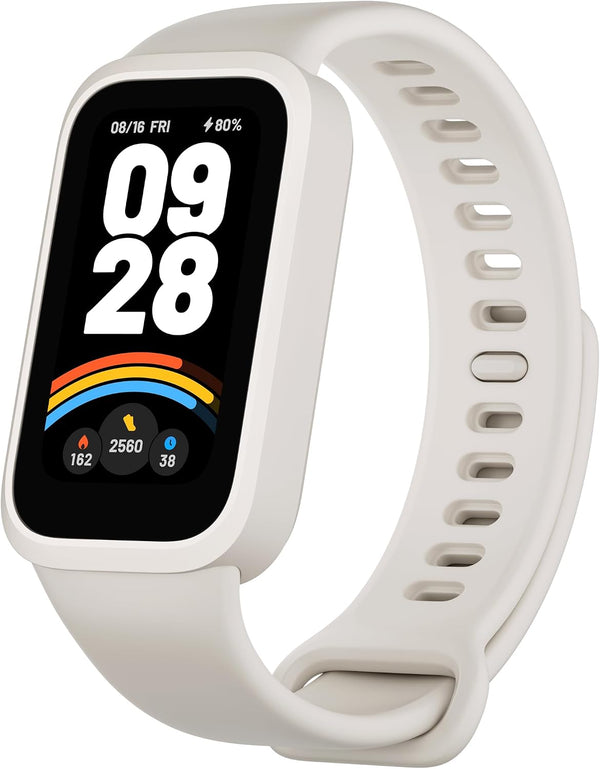 Xiaomi Smart Band 9 Active Global Version 1.47'' Display 18-Day Battery Life Modes All-Day Health and Fitness Monitoring 5ATM (White)