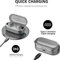 TOZO T10 Wireless Earbuds Bluetooth 5.3 Headphones, App Customize EQ, Ergonomic Design, 55H Playtime, Wireless Charging Case, IPX8 Waterproof