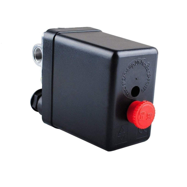 Central Pneumatic Air Compressor Pressure Switch Control Valve Replacement Parts 90-120 PSI 240V Air Compressor Pressure