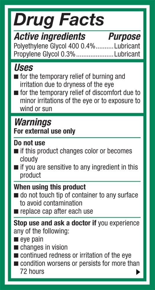 Systane Ultra Lubricant Dry Eye Drops, 0.14 Fl Oz 0.14 Fl Oz (Pack of 1)