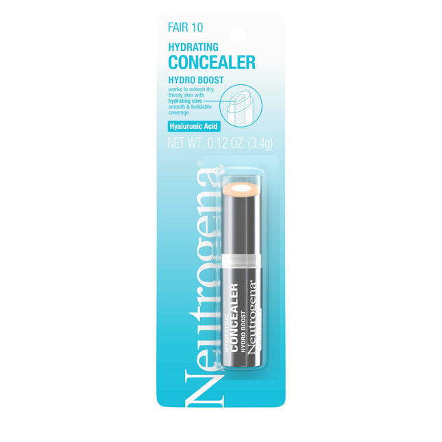 Neutrogena Hydro Boost Hydrating Concealer Stick for Dry Skin, Oil-Free, Lightwe