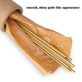 8 PC Brass Round Stock Lathe Bar Stock Kit Stock Solid Bras s Rod 1/8 Inch in Diameter 12 Inch in Length 3.18 mm C27400