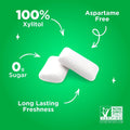 PUR Gum, Spearmint, Xylitol Gum, No Artificial Flavor, 165 Count (3x55) Spearmint 55 Count (Pack of 3)
