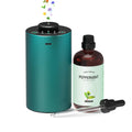 Waterless Essential Oil Diffuser Starter Kit - No Water Needed, Battery Operated Scent Diffuser Included 120ml Essential Oil, Portable Mini