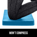 GORILLA GRIP® Extra Thick Patent Pending Supportive Foam Kneeling Pad, Large Cushion Knee Pads for Gardening, Baby Bath Time, Dirt and Water