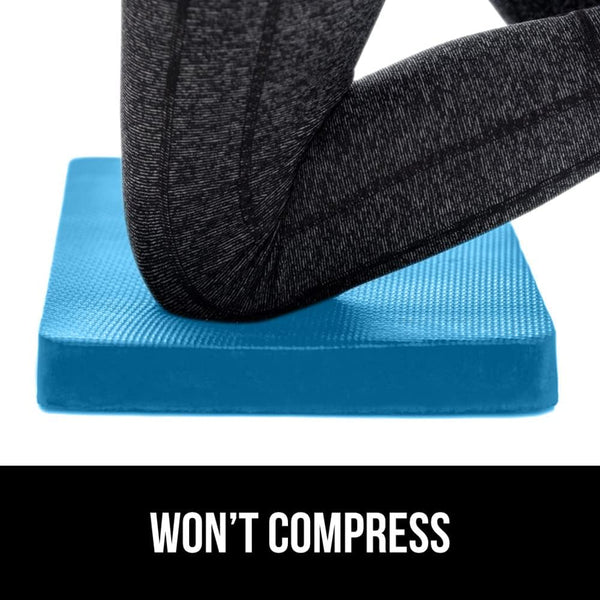GORILLA GRIP® Extra Thick Patent Pending Supportive Foam Kneeling Pad, Large Cushion Knee Pads for Gardening, Baby Bath Time, Dirt and Water