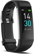 ENGERWALL Fitness Tracker with Step Counter/Calories/Stopwatch, Activity Tracker with Heart Rate Monitor, IP68, Health Tracker with Sleep Tracker,