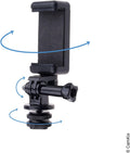 Camkix Hot Shoe Mount Adapter Kit Compatible with Phone, Action Cam to the Flash Mount of Your DSLR Camera - Record Your Photo Shoot or Use Phone