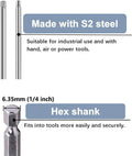 aiyun 11Piece Star Screwdriver Bit Set Shark Vacuum Security (75mm Length) 75mm Length (T6-T40)