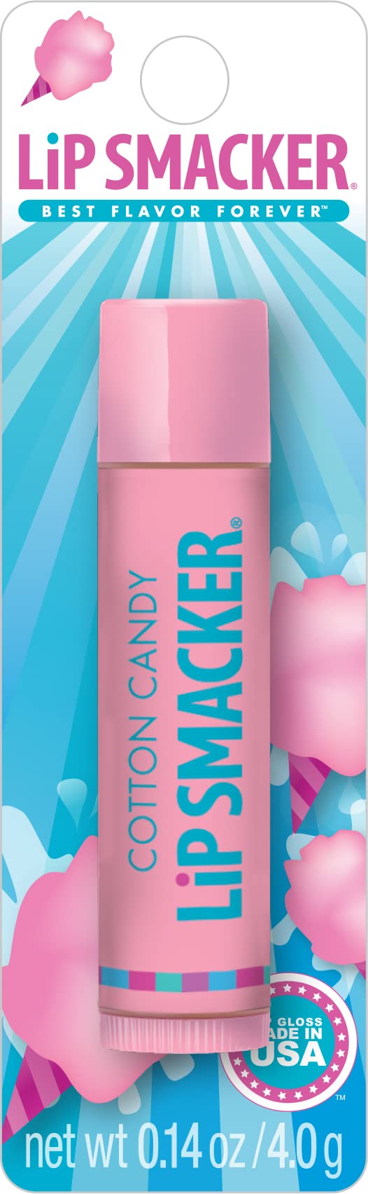 Lip Smacker Flavored Lip Balm, Flavored Moisturizing, Smoothing Soft Shine, Hydrating & Protecting Fun Tasty Flavors, Cruelty-Free & Vegan -