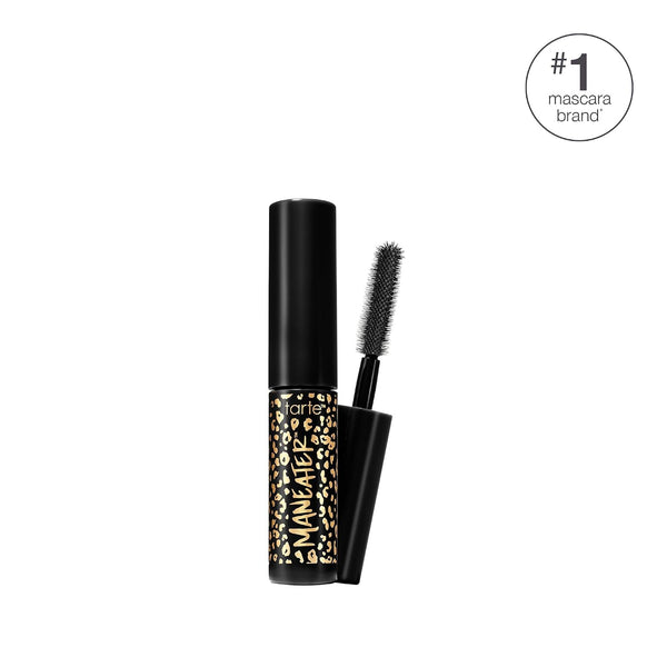 tarte maneater mascara – Extreme Curl, Instant Volume & Length, 16HR Ultra-Creamy Longwear Eye Makeup 0.15 Fl Oz (Pack of 1) black