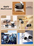 Upgraded Vacuum Magnetic Car Phone Holder,Strong Suction Cup Car Phone Mount,Foldable&Retractable Phone Holders for Your Car,Hands-Free for Car,