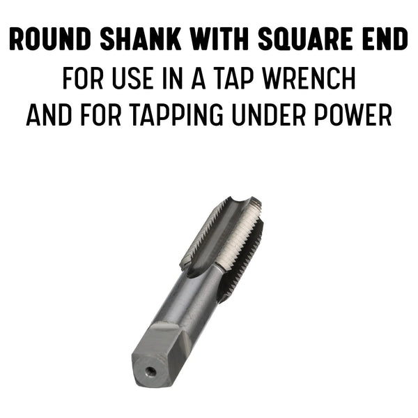 Drill America 3/8"-40 UNS High Speed Steel Plug Tap, (Pack of 1)