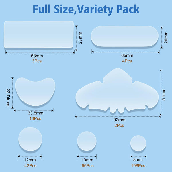 Pimple Patches for Face & Body,331 Patches Variety Pack w/ Large Sizes,Invisible Hydrocolloid Acne Patch with Tea Tree Oil & Salicylic