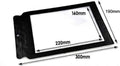 Valuu A4 Magnifier Full Page Reading Magnifier 3X Magnifying Power Large Sheet Magnifying Glass Reading Aid Lens Fresnel for Books Menus